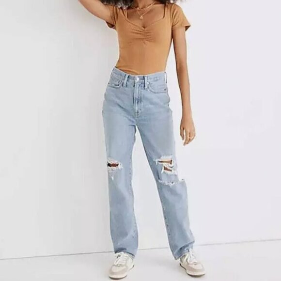 MADEWELL Baggy Straight Jean - Earlhurst Wash - Picture 1 of 5